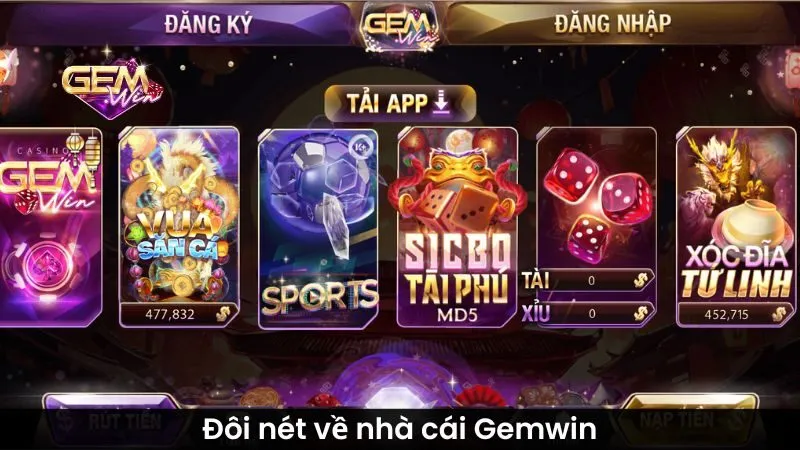 Đôi nét về nhà cái Gemwin