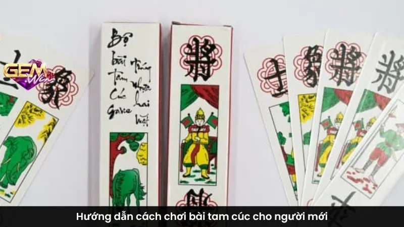 Hướng dẫn cách chơi bài tam cúc cho người mới