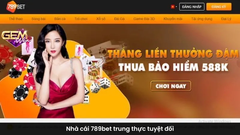 Nhà cái 789bet trung thực tuyệt đối