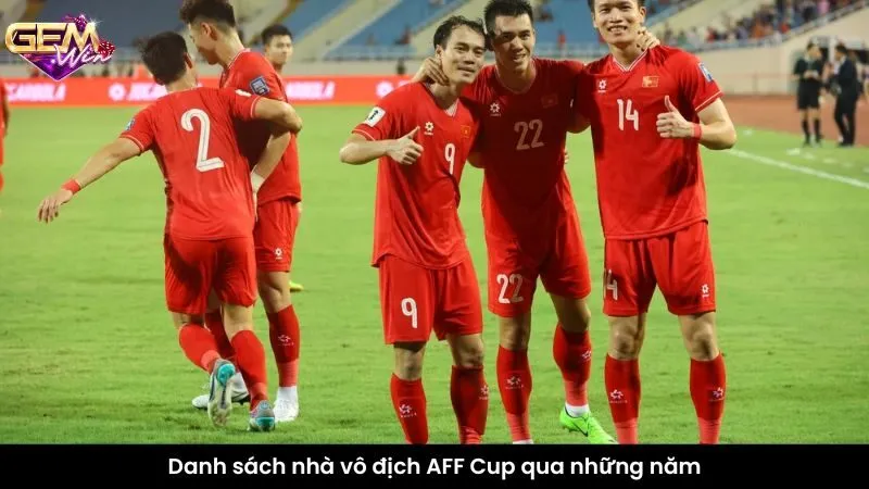 Danh sách nhà vô địch AFF Cup qua những năm