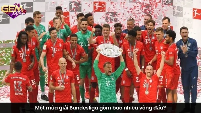 Một mùa giải Bundesliga gồm bao nhiêu vòng đấu?