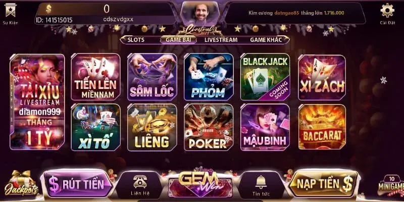 Hitclub là nhà phát hành game chất lượng, lâu năm của Gemwin